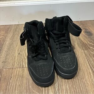Nike Black Youth High-Top Sneakers